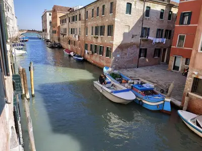 Vista sul fiume nelle vicinanze dell'affittacamere