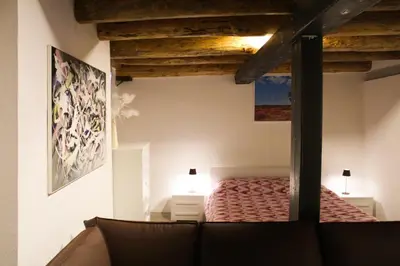 Letto o letti in una camera di Heather's Home - Premium - Ponte Vecchio