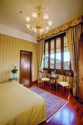 Letto o letti in una camera di Hotel Palazzo Stern