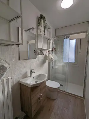 Bagno di Urban Oasis family apt 10 mins from Venice