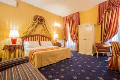 Letto o letti in una camera di Ca' Bragadin e Carabba