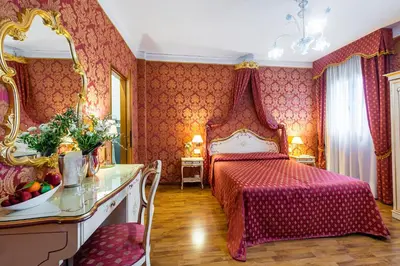 Letto o letti in una camera di Al Gazzettino