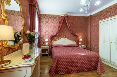 Letto o letti in una camera di Al Gazzettino