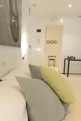Letto o letti in una camera di Palazzo Soderini
