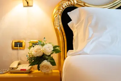 Letto o letti in una camera di Hotel Ca' Zusto Venezia