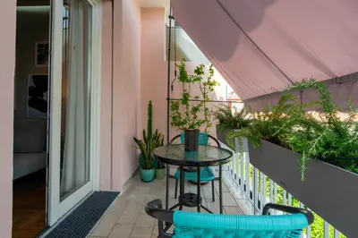 Balcone o terrazza di Officine Cavour - Appartamenti la Quercia