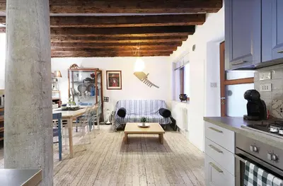 Cucina o angolo cottura di Venetians loft Moschette