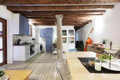 Cucina o angolo cottura di Venetians loft Moschette