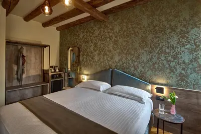 Letto o letti in una camera di Residenza Favaro