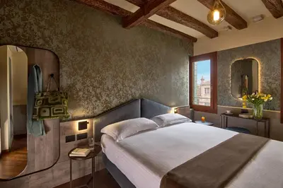 Letto o letti in una camera di Residenza Favaro