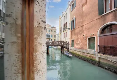 Vista sul fiume nelle vicinanze dell'appartamento