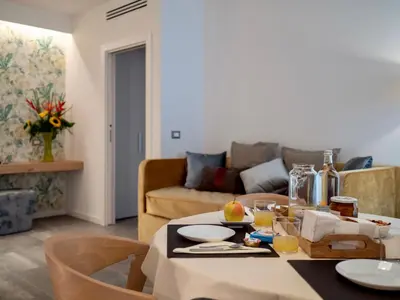 Area soggiorno di Venice Green Residence