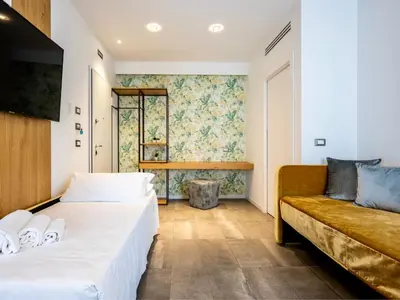 Letto o letti in una camera di Venice Green Residence