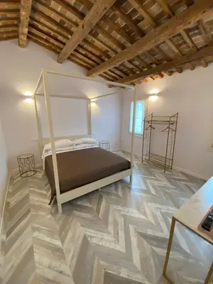 Letto o letti in una camera di B&B InCalle