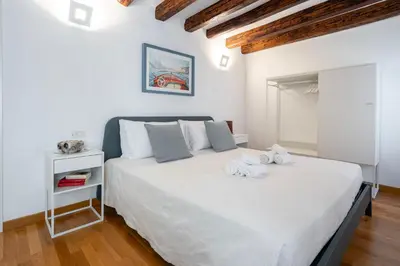Letto o letti in una camera di Ca' Laura - San Marco Canal View