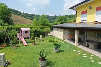 Giardino di Wanderlust Apt in Villa con Piscina - 45 min Venezia - Zona Unesco