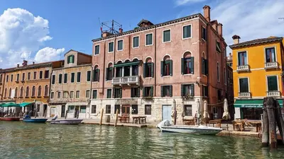 Vista sul fiume nelle vicinanze dell'affittacamere