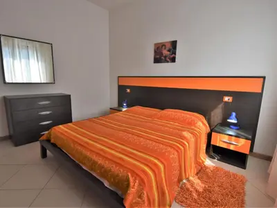 Letto o letti in una camera di Apartment Rosapanna-2 by Interhome