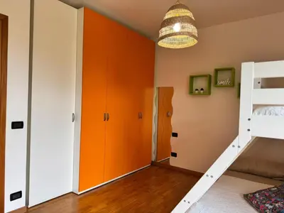 Letto o letti in una camera di Sweet Home en Arquá Petrarca