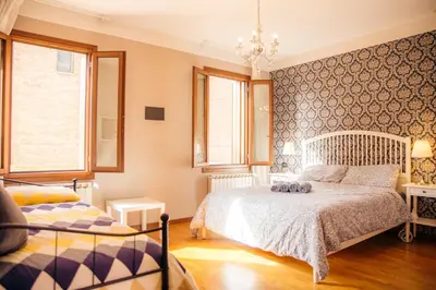 Letto o letti in una camera di Your Room to visit Venice Marco Polo 10 min