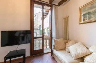 TV o dispositivi per l'intrattenimento presso Civico 34 Elegant Flat