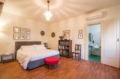 Letto o letti in una camera di Dependance del Brenta