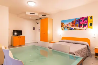 TV o dispositivi per l'intrattenimento presso Residence Burano