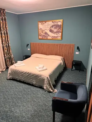 Letto o letti in una camera di Hotel Rey's
