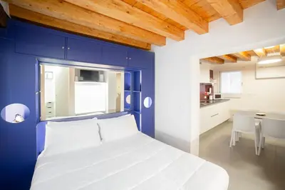 Letto o letti in una camera di Ca' Gritti by Venicevillas
