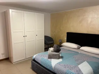Letto o letti in una camera di La casa di Chicca