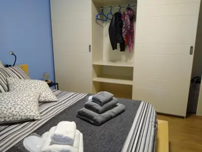 Letto o letti in una camera di Mi AN HOME