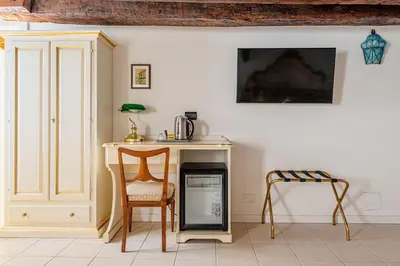 TV o dispositivi per l'intrattenimento presso Casa Leone- cozy and central accommodation in Venice