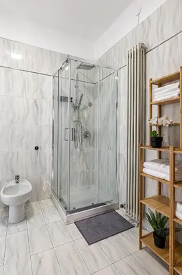 Bagno di Suite Palladiana, la migliore vista di Vicenza