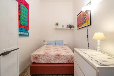 Letto o letti in una camera di Rialto Quiet Heritage Casa Veronica - 5 guests - 5 mins Rialto