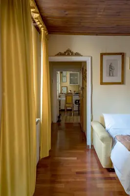 Letto o letti in una camera di Ca' Donzella, Rialto