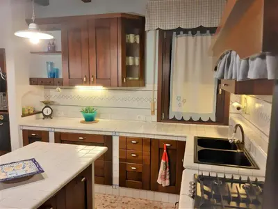 Cucina o angolo cottura di GIOIA NELLE SELVE Family House - Casa Vacanze