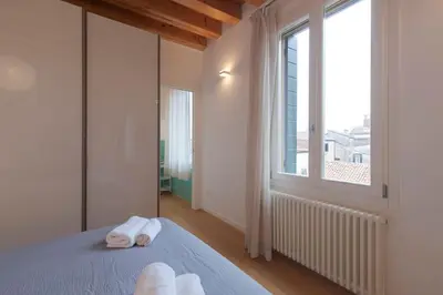 Letto o letti in una camera di Bauhaus Venice Apartment