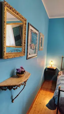 Letto o letti in una camera di Casa Monte Villa