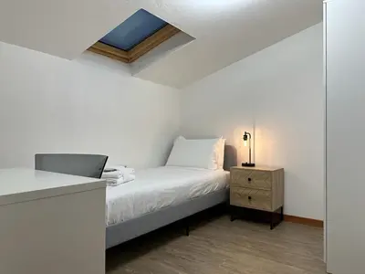 Letto o letti in una camera di Due Carrare Business