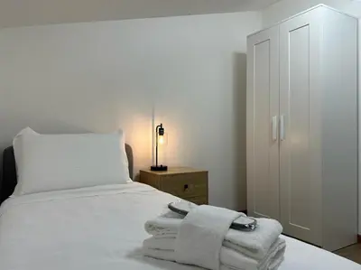 Letto o letti in una camera di Due Carrare Business