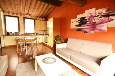 Area soggiorno di Il Tamarindo - in pieno centro storico