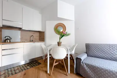 Cucina o angolo cottura di Fully furnished apartment-Treviso center