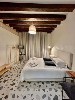 Letto o letti in una camera di Farini Suites wi-fi