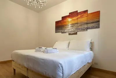 Letto o letti in una camera di Eclectic Space Padova two apartments