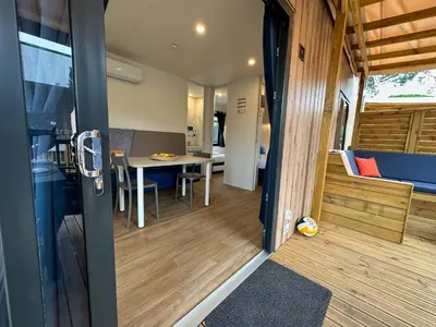 Planimetria di Estivo Premium Deluxe mobile homes on Camping Malibu Beach