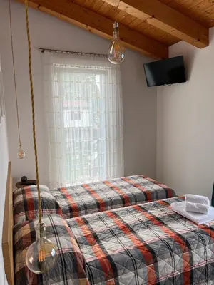 Letto o letti in una camera di Agriturismo da Natalino