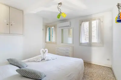 Letto o letti in una camera di Maison del Calice-iHOMES