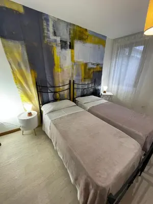 Letto o letti in una camera di KING'S GARDEN