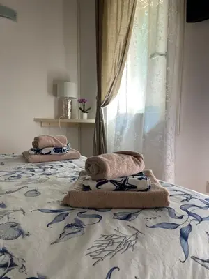 Letto o letti in una camera di Barchessa
