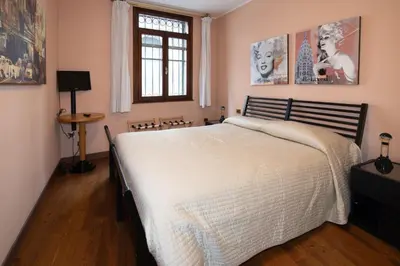 Letto o letti in una camera di Residence La Fenice